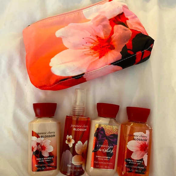 Bath & Body Works Other - Japanese Cherry Blossom Set